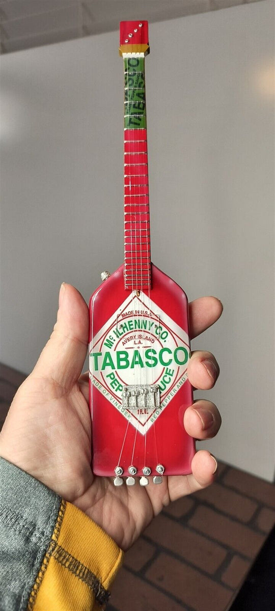 MICHAEL ANTHONY (Van Halen)-Tabasco Bass Licensed Guitar 1:4 Scale