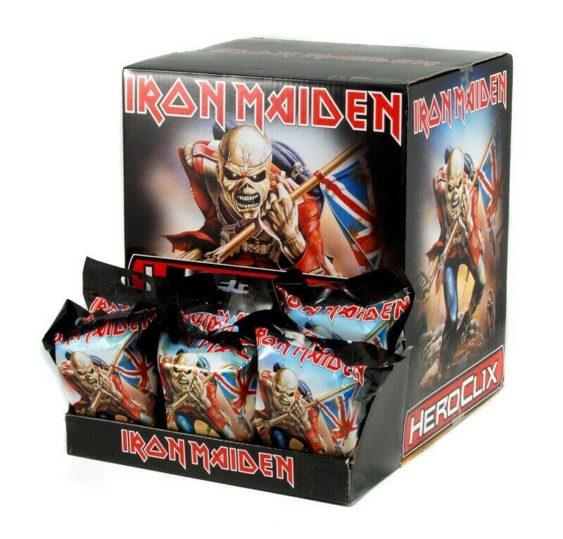 IRON MAIDEN - 2013 HeroClix by Wizkids Complete 9 Piece Set ~New