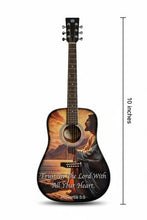 Load image into Gallery viewer, Trust in the Lord Proverb 3:5 10 Inch Replica Licensed Guitar ~The Mini Axe~