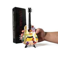 Load image into Gallery viewer, Goodbye Yellow Brick Road Miniature Guitar