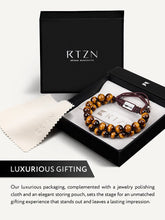 Load image into Gallery viewer, Tigers Eye Beaded Bracelet - Morocco