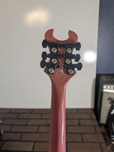 Load image into Gallery viewer, SYNYSTER GATES - Purple &amp; Green Schecter 1:4 Scale Replica Guitar ~Axe Heaven~