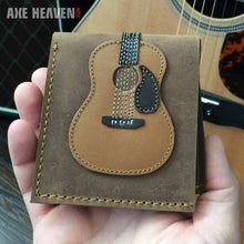 Load image into Gallery viewer, Dreadnought Acoustic Guitar Wallet - Handmade from Genuine Leather