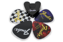 Load image into Gallery viewer, Fender Guitar Pick Shaped Coasters (Set of 4)