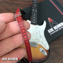 Load image into Gallery viewer, FENDER™ Hip Trip Vintage Red Mini Model Guitar Strap