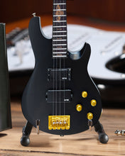 Load image into Gallery viewer, Officially Licensed Johnny Christ Schecter Mini Satin Black Bass from Avenged Sevenfold