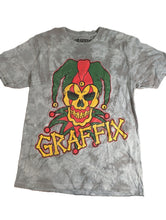 Load image into Gallery viewer, GRAFFIX Jester Tie Dye Get Down Art T-Shirt ~Never Worn~ S M L XL 2XL