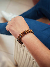 Load image into Gallery viewer, Tigers Eye Beaded Bracelet - Morocco