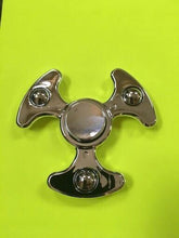 Load image into Gallery viewer, Metallic &amp; Glow in the dark Tri FIDGET SPINNERS!