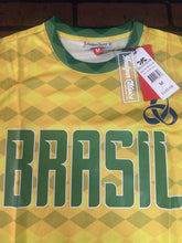 Load image into Gallery viewer, BRAZIL 1990 World Cup National Team Headgear Classics Soccer Jersey ~Never Worn~