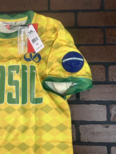 Load image into Gallery viewer, BRAZIL 1990 World Cup National Team Headgear Classics Soccer Jersey ~Never Worn~