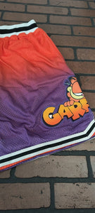 GARFIELD /PHX SUNS Headgear Classics ORNG Basketball Shorts ~Never Worn~M XL 2XL
