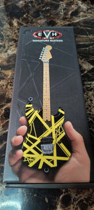 EDDIE VAN HALEN - Black & Yellow "Bumblebee" 1:4 Scale Replica Guitar ~Licensed~