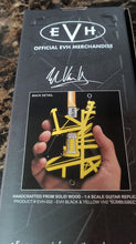 Load image into Gallery viewer, EDDIE VAN HALEN - Black &amp; Yellow &quot;Bumblebee&quot; 1:4 Scale Replica Guitar ~Licensed~