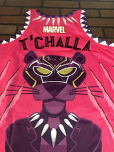 Load image into Gallery viewer, BLACK/PINK PANTHER - T&#39;Challa Headgear Classics Basketball Jersey ~Never Worn~ M