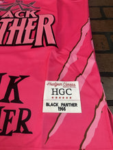 Load image into Gallery viewer, BLACK/PINK PANTHER - T&#39;Challa Headgear Classics Basketball Jersey ~Never Worn~ M