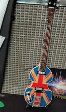 Load image into Gallery viewer, PAUL McCartney - Union Jack UK Violin 1:4 Scale Replica Bass Guitar ~Axe Heaven~