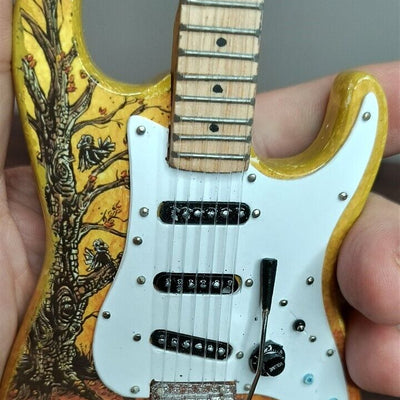 DAVID LOZEAU - Tree of Life Fender Strat 1:4 Scale Replica Guitar ~Axe Heaven~