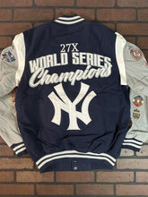 Load image into Gallery viewer, NEW YORK YANKEES G-III 27X World Series Varsity Jacket ~Never Worn~ 2XL