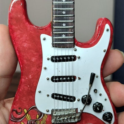 DAVID LOZEAU - Sacred Heart Fender Strat 1:4 Scale Replica Guitar ~Axe Heaven~