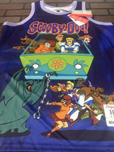 Load image into Gallery viewer, SCOOBY DOO &amp; Mystery Machine Headgear Classics Basketball Jersey~Never Worn~L XL