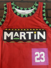 Load image into Gallery viewer, MARTIN - MARTY MAR Red Headgear Classics Basketball Jersey ~Never Worn~ XL