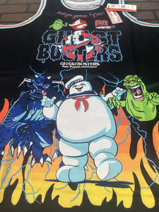 GHOSTBUSTERS Headgear Classics Black Basketball Jersey ~Never Worn~ 2XL