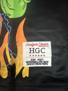 GHOSTBUSTERS Headgear Classics Black Basketball Jersey ~Never Worn~ 2XL
