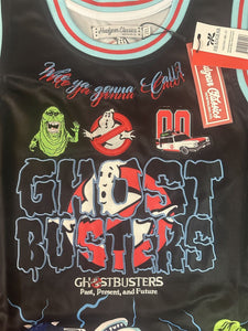 GHOSTBUSTERS Headgear Classics Black Basketball Jersey ~Never Worn~ 2XL