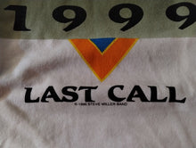 Load image into Gallery viewer, THE STEVE MILLER BAND - Vintage 1999 Winterland Last Call T-shirt ~Never Worn~XL