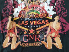 Load image into Gallery viewer, GUNS N&#39; ROSES-2012 Distressed Welcome to Fabulous Las Vegas T-shirt ~Never Worn~
