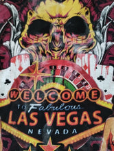 Load image into Gallery viewer, GUNS N&#39; ROSES-2012 Distressed Welcome to Fabulous Las Vegas T-shirt ~Never Worn~