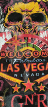 Load image into Gallery viewer, GUNS N&#39; ROSES-2012 Distressed Welcome to Fabulous Las Vegas T-shirt ~Never Worn~