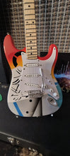 Load image into Gallery viewer, ERIC CLAPTON - Over the Rainbow Fender Replica 1:4 Scale Guitar ~Axe Heaven