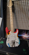 Load image into Gallery viewer, ERIC CLAPTON - Over the Rainbow Fender Replica 1:4 Scale Guitar ~Axe Heaven