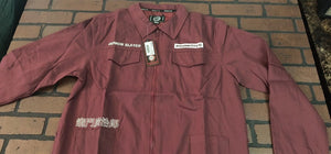 Primitive / Demon Slayer Tanjiro Maroon Utility Jacket ~Never Worn~ M L XL