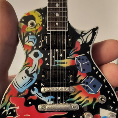 JAMES HETFIELD (METALLICA) -Kustom Kulture 1:4 Scale Replica Guitar ~Axe Heaven~