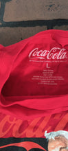 Load image into Gallery viewer, COCA-COLA Santa Red T-shirt ~Never Worn~ S L