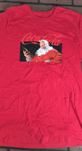 Load image into Gallery viewer, COCA-COLA Santa Red T-shirt ~Never Worn~ S L