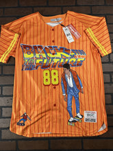 Load image into Gallery viewer, BACK TO THE FUTURE Headgear Classics Orange Baseball Jersey ~Never Worn~L XL 2XL