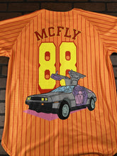 Load image into Gallery viewer, BACK TO THE FUTURE Headgear Classics Orange Baseball Jersey ~Never Worn~L XL 2XL