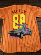 Load image into Gallery viewer, BACK TO THE FUTURE Headgear Classics Orange Baseball Jersey ~Never Worn~L XL 2XL