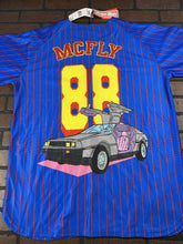 Load image into Gallery viewer, BACK TO THE FUTURE Headgear Classics Blue Baseball Jersey ~Never Worn~M L XL XXL