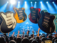 Load image into Gallery viewer, Guitar Shaped Crossbody Bag / Purse / Handbag for Women Men ~New~