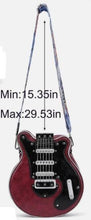 Load image into Gallery viewer, Guitar Shaped Crossbody Bag / Purse / Handbag for Women Men ~New~