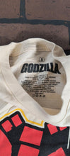 Load image into Gallery viewer, GODZILLA Black/Gray Head on White T-shirt ~Never Worn~ S L XL