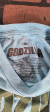 Load image into Gallery viewer, GODZILLA in the Water &amp; Crushing Road Blue T-shirt ~Never Worn~ 3XL