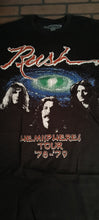 Load image into Gallery viewer, RUSH - HEMISPHERES 78-79 Tour Reprint Distressed T-shirt ~Never Worn~ S M L
