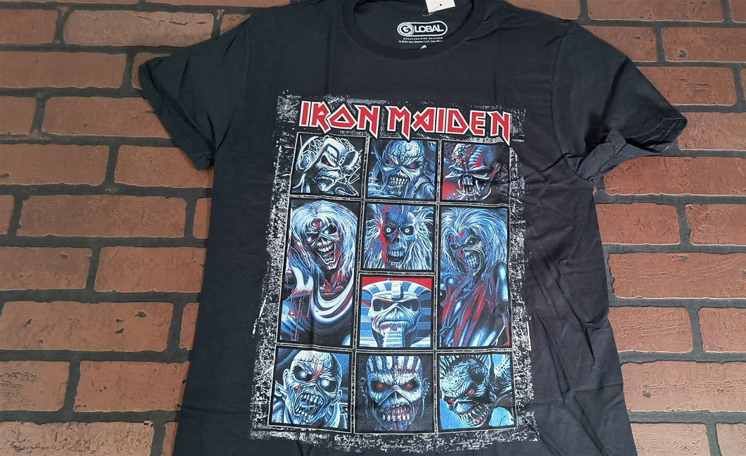 IRON MAIDEN - 2020 Faces of Eddie T-shirt ~Never Worn~ M L XL 2XL