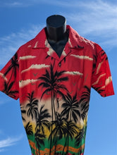 Load image into Gallery viewer, Hawaiian Fuscia Shirt Men’s Tropical Button-Up Casual Aloha Beachwear ~New~S-XL